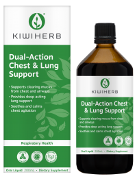 Kiwiherb  Dual-Action Chest & Lung Support 200ml