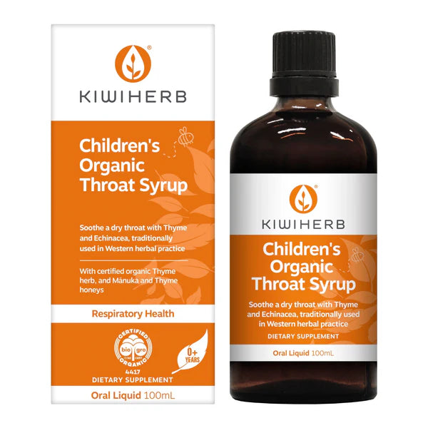 Kiwiherb Children's Throat Syrup 100ml