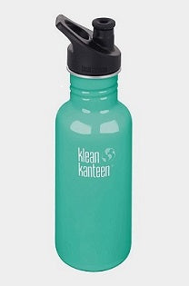 Klean Kanteen Classic Water Bottle w Sport Cap 532ml - Sea Crest