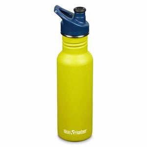 Klean Kanteen Classic Water Bottle w Sport Cap 532ml - Green Apple - 10% off