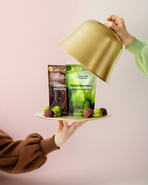 Little Bird Good Macaroons Cacao Hazelnut