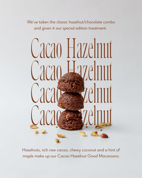 Little Bird Good Macaroons Cacao Hazelnut