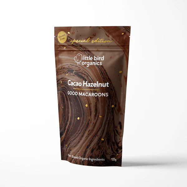 Little Bird Good Macaroons Cacao Hazelnut