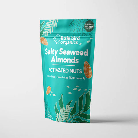 Little Bird Activated Nuts Salty Seaweed Almonds