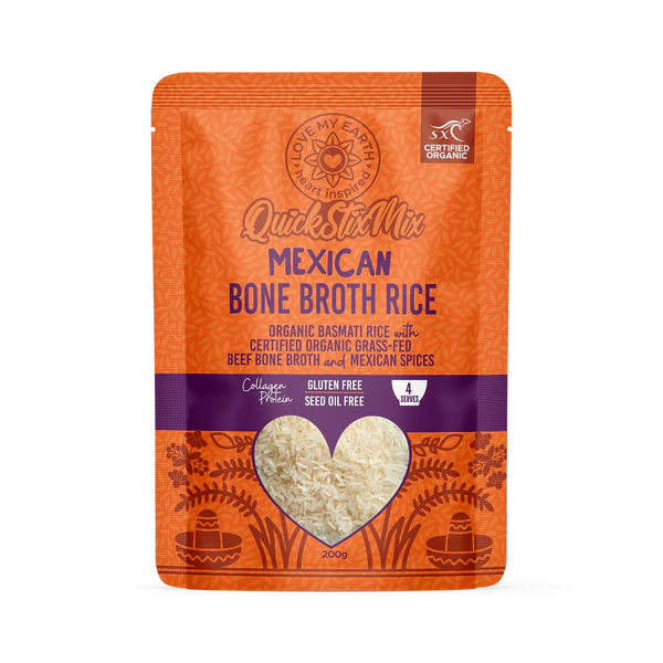 Lovemyearth  Bone Broth Rice - Mexican