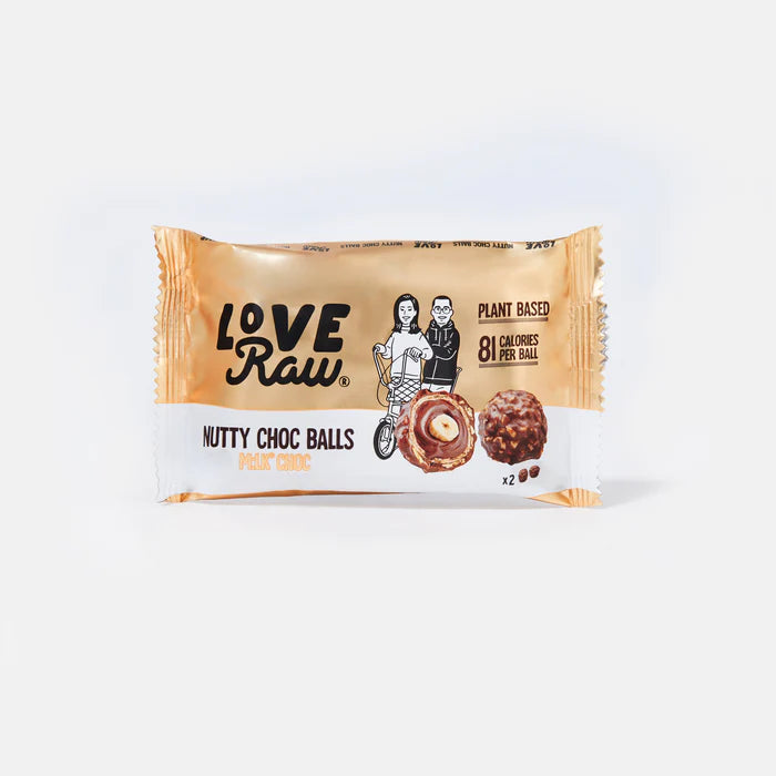 Love Raw M:lk® Choc Nutty Choc Balls x2 (28gm)