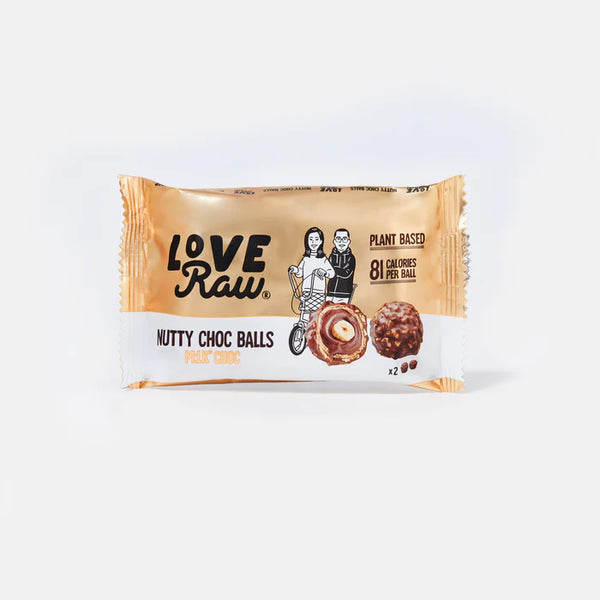 Love Raw M:lk® Choc Nutty Choc Balls x2 (28gm)