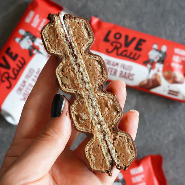 Love Raw M:lk® Choc Cre&m® Wafer Bars x2