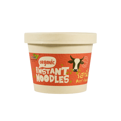 lumlum Organic Instant Noodles-Beef