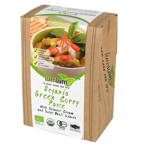 lumlum Organic Green Curry Paste with Coconut Milk & Sweet Basil Leaves