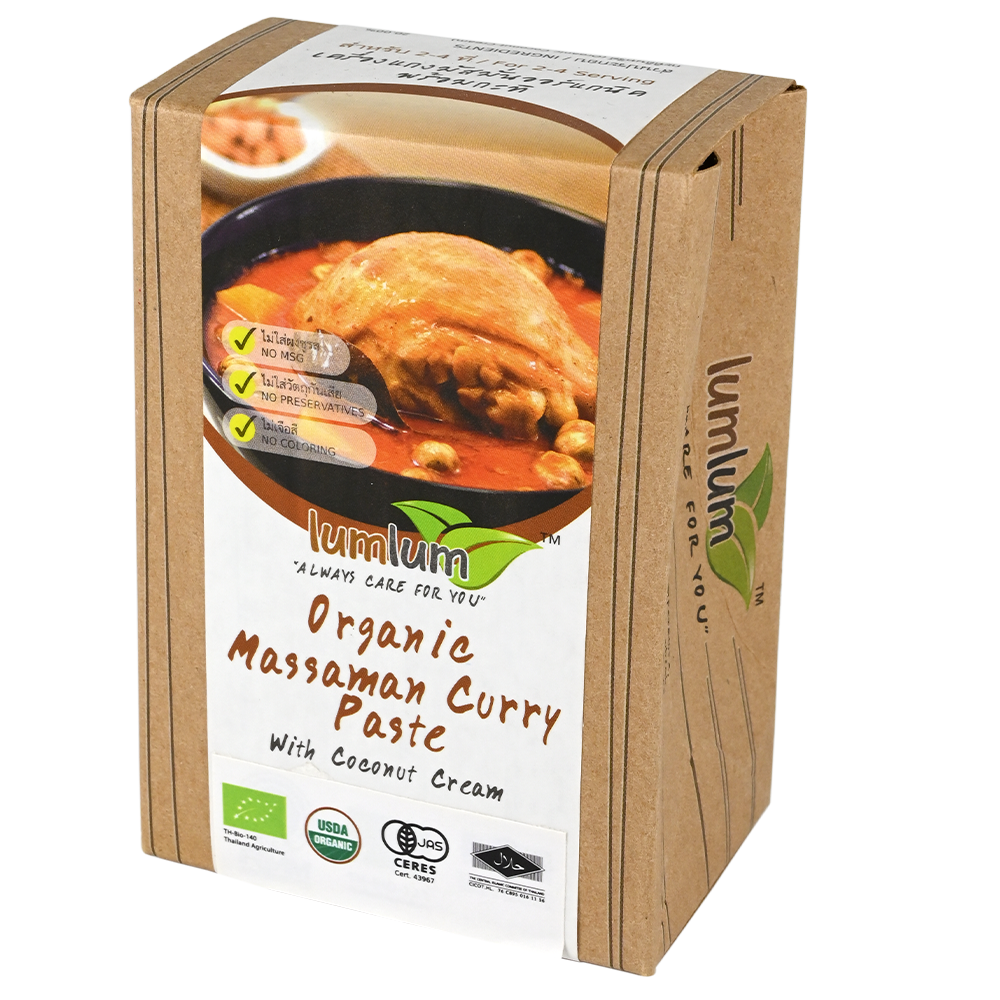 lumlum Organic Massaman Curry Paste With Coconut Milk