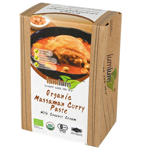 lumlum Organic Massaman Curry Paste With Coconut Milk