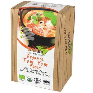 lumlum Organic Tom Yum Paste with Coconut Milk & Kaffir Lime Leaves