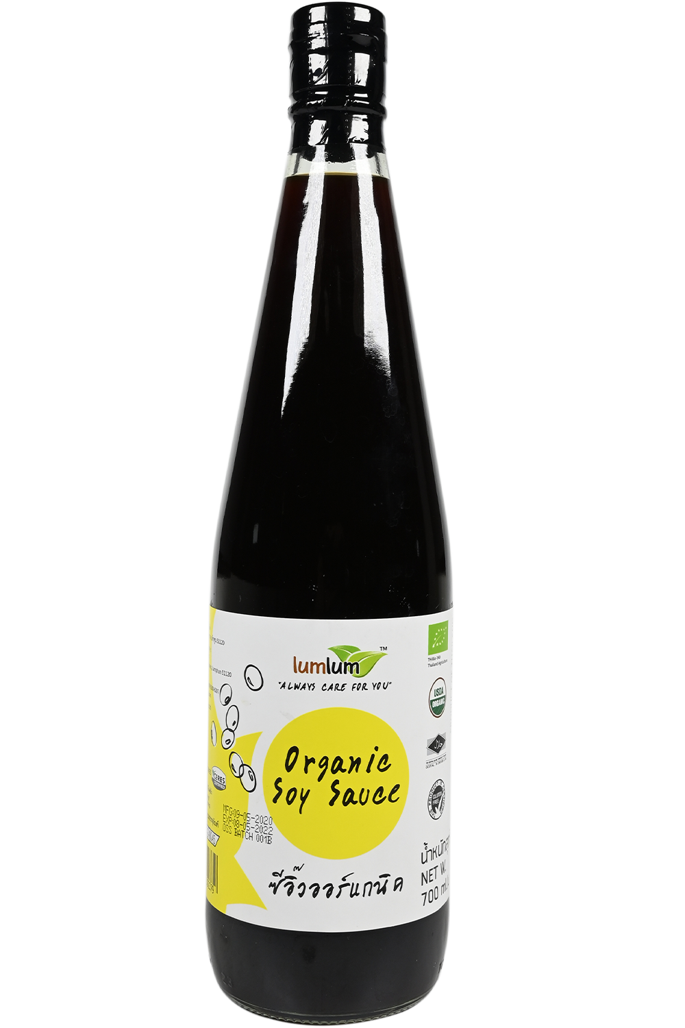 lumlum Organic Soy Sauce 200ml