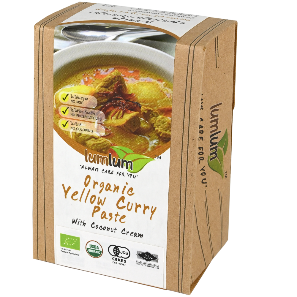 lumlum Organic Yellow Curry Paste with Coconut Milk
