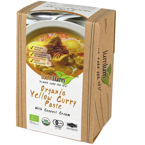 lumlum Organic Yellow Curry Paste with Coconut Milk