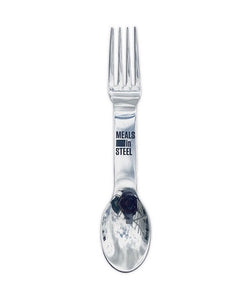 Meals In Steel Stainless Steel Spork - Spoon and Fork Two in One