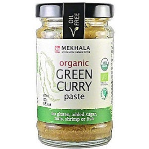 Mekhala Organic Thai Green Curry Paste 100gm.