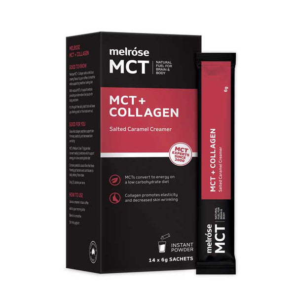 Melrose MCT + Collagen Sticks x14 - Salted Caramel Creamer