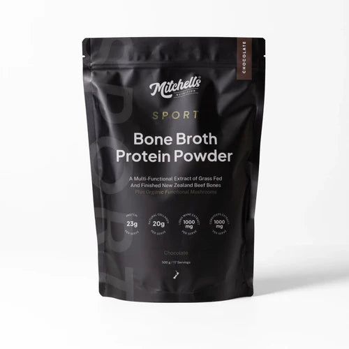 Mitchells Bone Broth Protein Powder SPORT | Chocolate 500gm