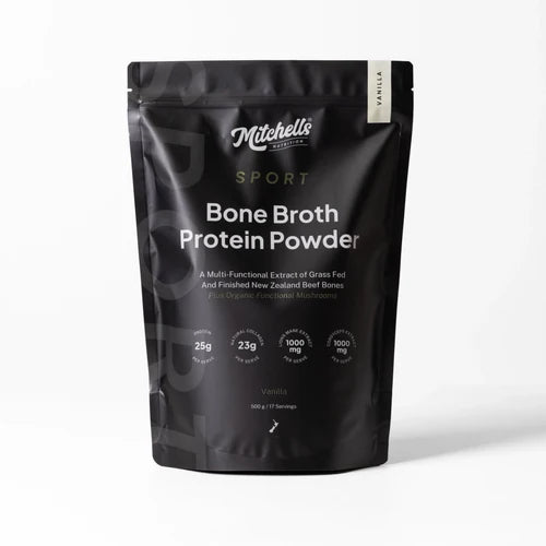 Mitchells Bone Broth Protein Powder SPORT | Vanilla 500gm