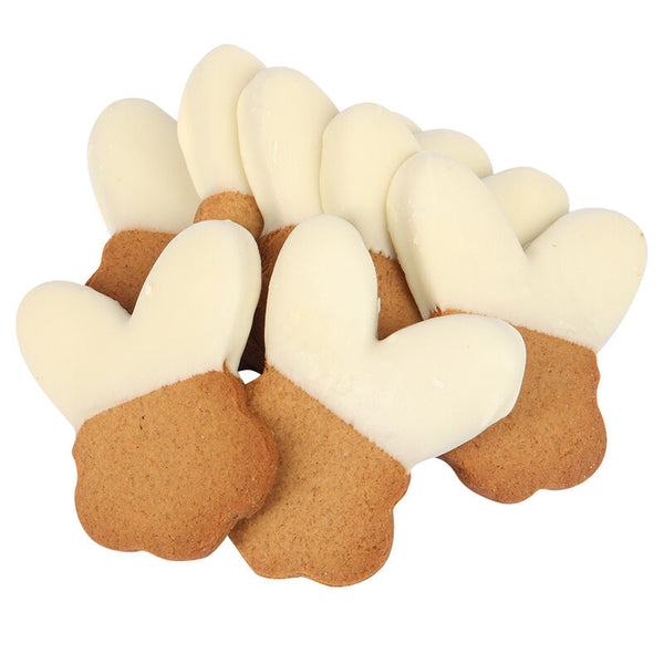 Molly Woppy Bunny Ears White Choc-topped Gingerbread