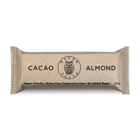 Naked Paleo Bar Cacao Almond Paleo Bar 40gr