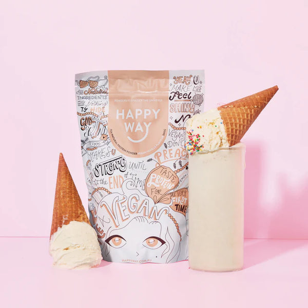 Happy Way Vegan Protein Powder Vanilla 60 g