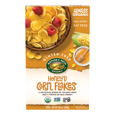 Nature's Path Honey’d Corn Flakes Cereal 300gm