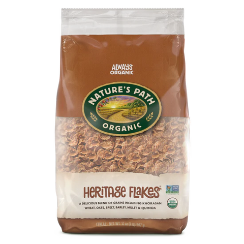 Nature's Path Heritage Flakes Cereal 907gm Eco Pack