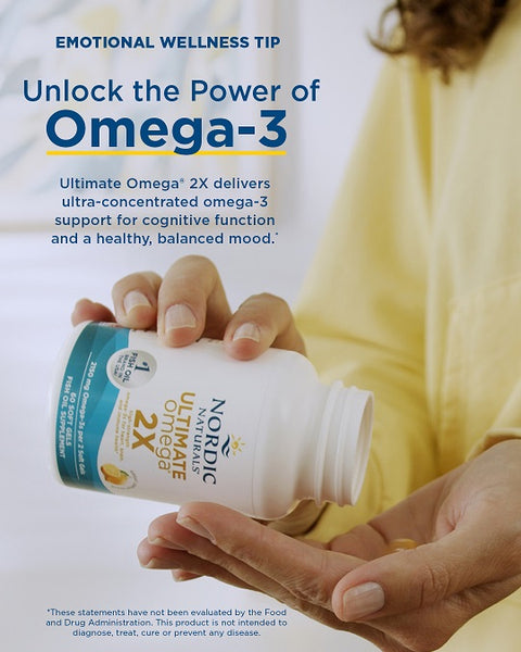 Nordic Naturals Ultimate Omega 2X Mini Strawberry 60softgels