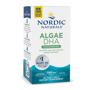 Nordic Naturals Algae DHA Unflavoured 60sotfgels