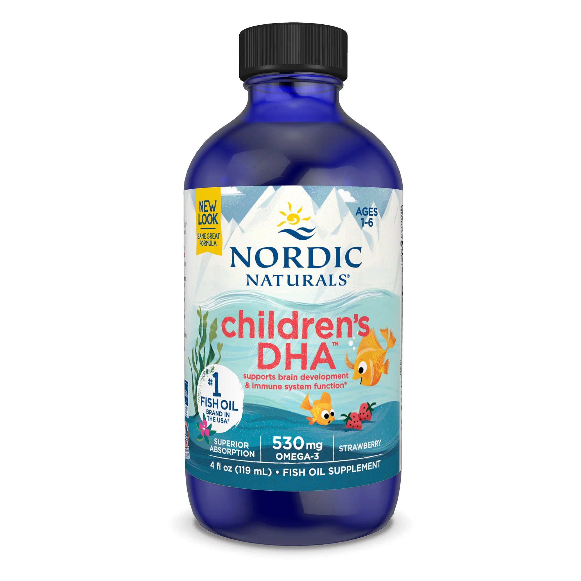 Nordic Naturals Children's DHA Strawberry 119ml