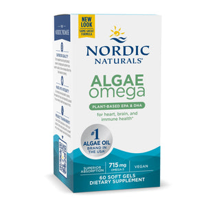 Nordic Naturals Algae Omega Unflavoured 60softgels