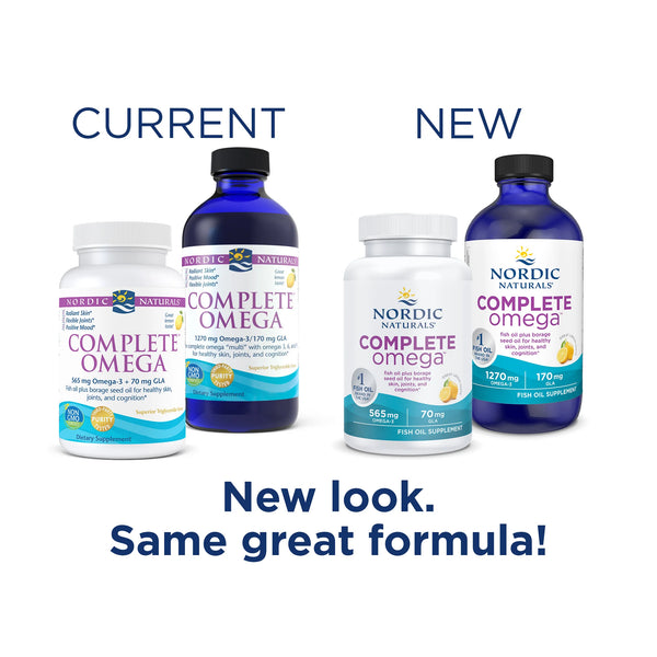 Nordic Naturals Complete Omega Lemon 60softgels