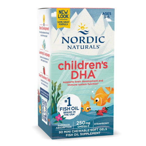 Nordic Naturals Children's DHA Strawberry 90softgels