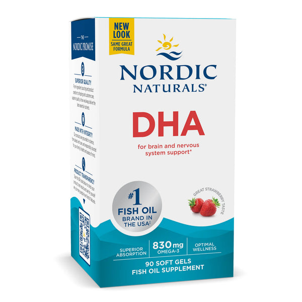 Nordic Naturals DHA Strawberry 90softgels