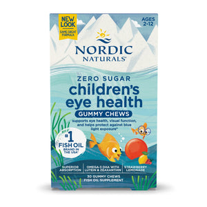 Nordic Naturals Children's Eye Health Gummy Chews Strawberry Lemonade 30gummies