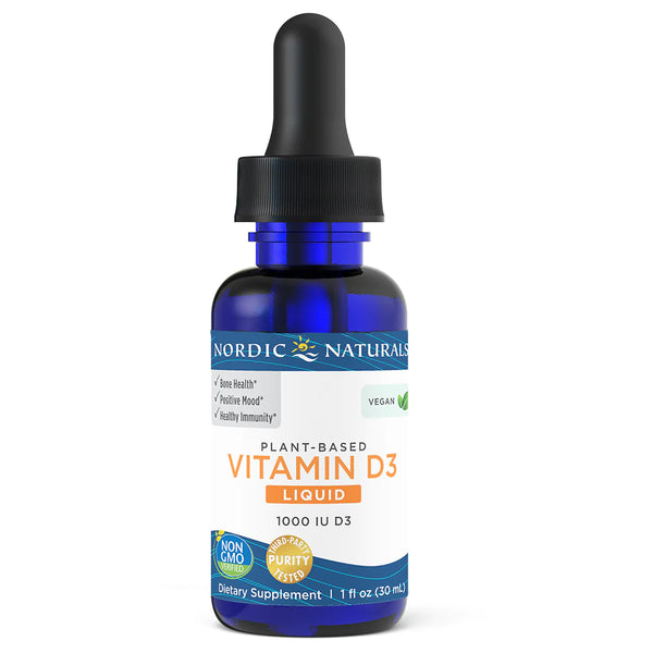 Nordic Naturals Plant-Based Vitamin D3 Liquid 30ml