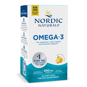 Nordic Naturals Omega-3 Lemon 60softgels
