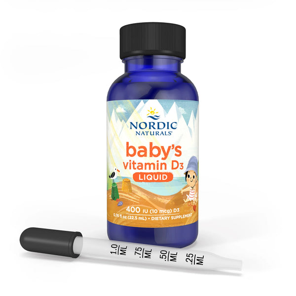 Nordic Naturals Baby's Vitamin D3 Liquid Unflavoured 22ml