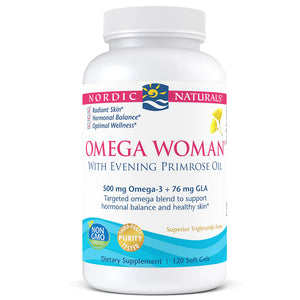 Nordic Naturals Omega Woman Lemon 120softgels