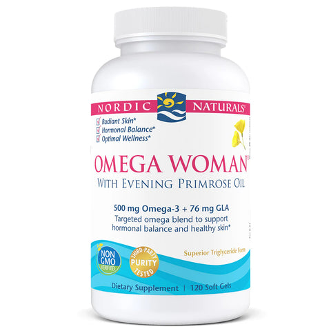 Nordic Naturals Omega Woman Lemon 120softgels