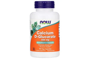 Now Calcium D-Glucarate 500 mg 90Veg Capsules