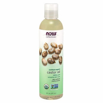 Now Castor Oil, Organic 237ml