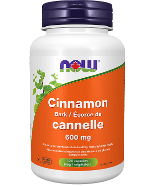 Now Cinnamon 600 mg 120vcaps