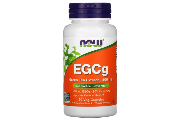 Now EGCg Green Tea Extract 400 mg 90Veg Capsules