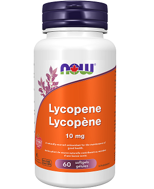 Now Lycopene 10 mg 60sgels