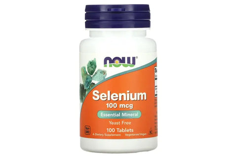 Now Selenium 100 mcg 100Tablets