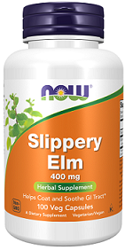 Now Slippery Elm 400 mg 100caps